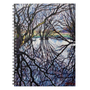 Teich-Reflexionen 2009 Notizblock