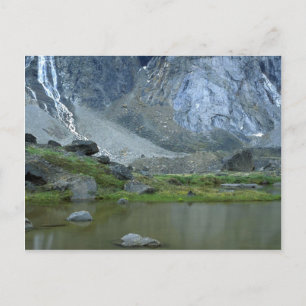 Teich unter dem Berg Thon auf Baffin Island, NWT,  Postkarte