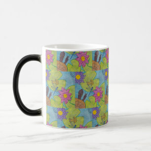Teichszene - Morphing-Tasse Verwandlungstasse