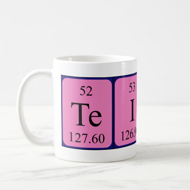Teigan Periodenname Tasse (Links)