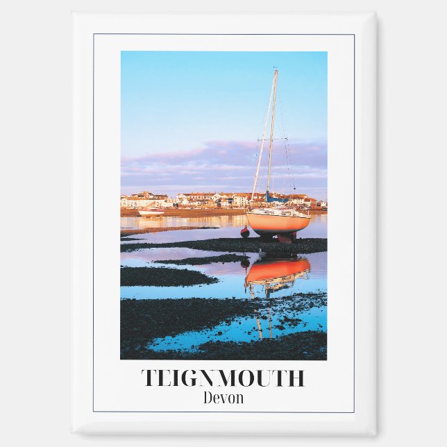 Teign, Teignbridge, Devon Magnet (Vorderseite)