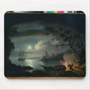 Teignmouth durch Mondschein Mousepad