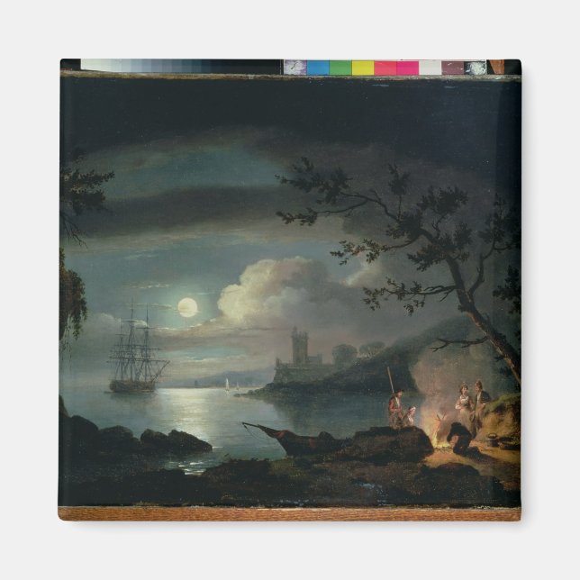 Teignmouth, Mondlicht Magnet (Vorne)