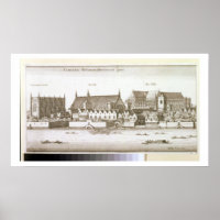 Teil der Stadt Westminster, 1647 (Gravieren)