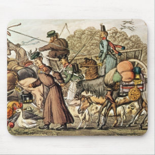 Teil der Verbündeten, die Paris betreten Mousepad