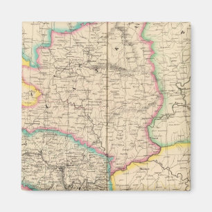 Teil des Europäischen Russland 11 Magnet