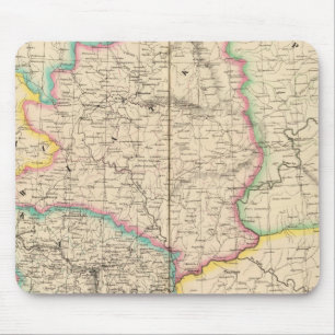 Teil des Europäischen Russland 11 Mousepad