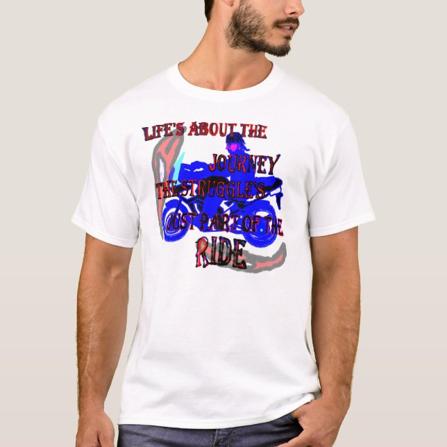 Teil des Fahrtc$mikro-faser Unterhemds T-Shirt (Vorderseite)