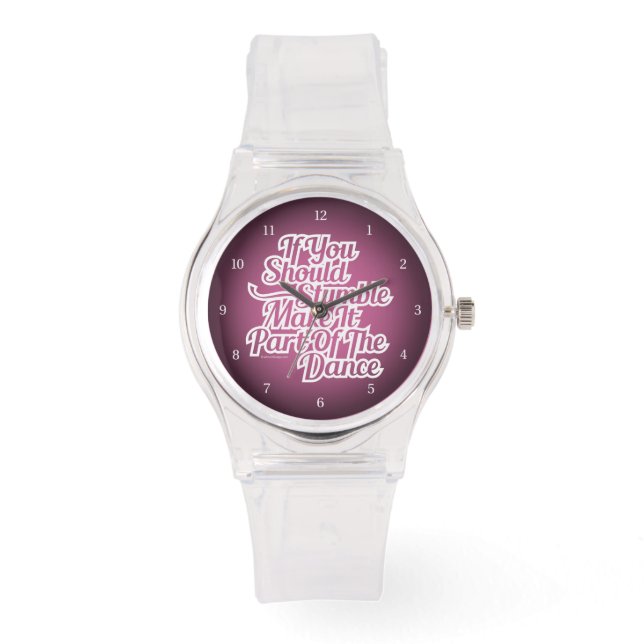 Teil des Tanzes Armbanduhr (Vorderseite)