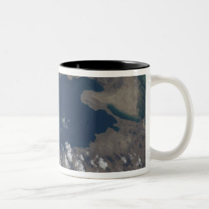 Teil des Toten Meers Zweifarbige Tasse