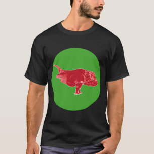 Teil Fisch Teil Nashorn und Teil Chamäleon T-Shirt