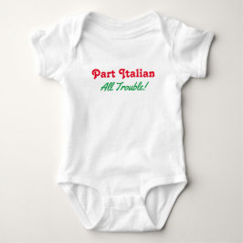 Teil Italienisch All Trouble Baby Bodysuit Baby Strampler