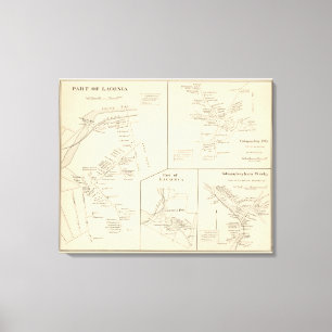 Teil Laconia Leinwanddruck