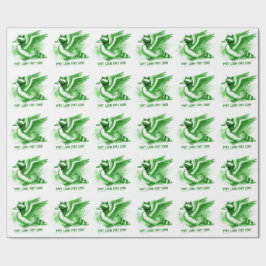 Teil Loon Teil Waschbär-Hybridkreatur Geschenkpapier