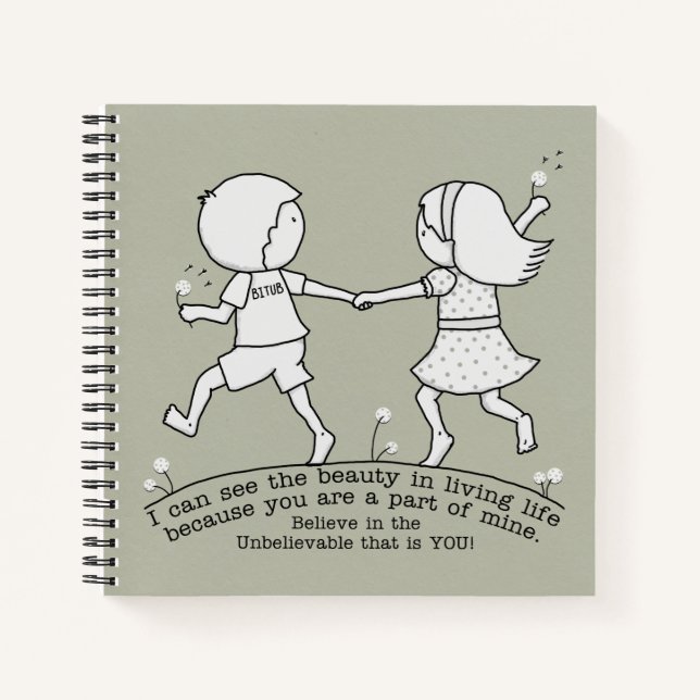 Teil meines Lebens Notizbuch (Vorderseite)