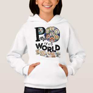 Teil meines weltweiten, dynamischen Familientextes Hoodie
