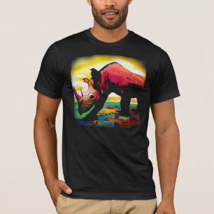 Teil-Nashorn, Teil-Schmetterling T-Shirt