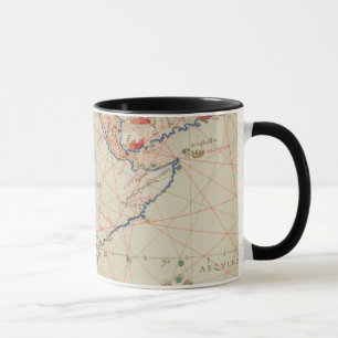 Teil von Atlas Afrikas der Welt Tasse