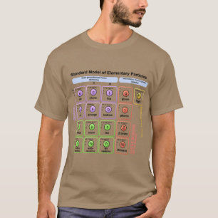 Teilchen Standardmodell Higgs-Boson Physiklehrer T-Shirt