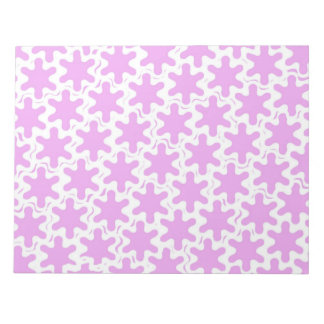 Teile des Puzzle Notepad - Lila Notizblock