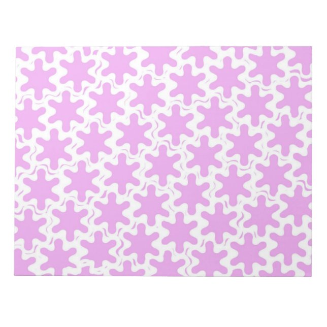 Teile des Puzzle Notepad - Lila Notizblock (Vorderseite)
