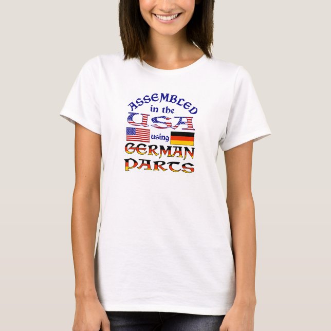 Teile Deutschland T-Shirt (Vorderseite)