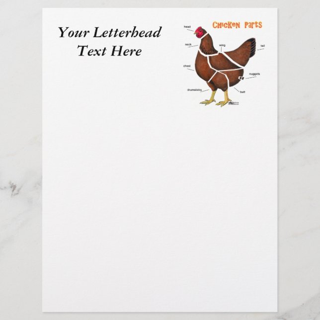 Teile für Hühner (Vorderseite)