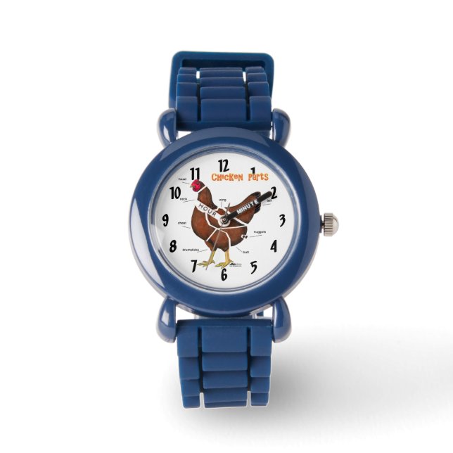 Teile für Hühner Armbanduhr (Vorderseite)