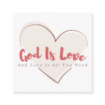Teile Gottes Liebe Gospel-Traktat Anrufkarte