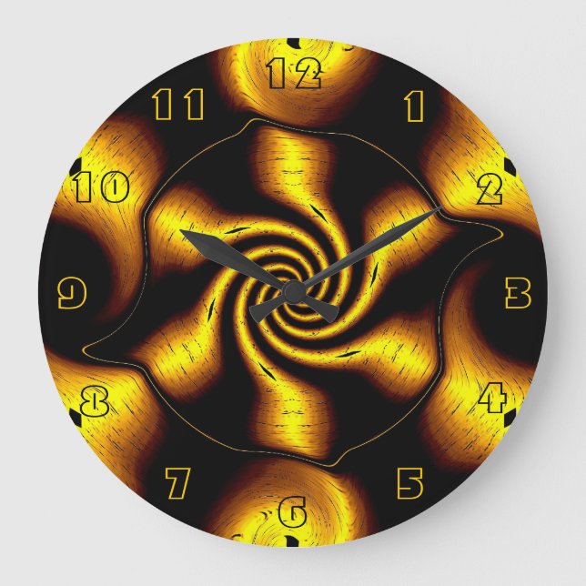 Teilen der Geist-Wanduhr Große Wanduhr (Vorderseite)