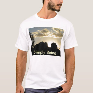 Teilen Sie die Stärke einfach des Seins T-Shirt