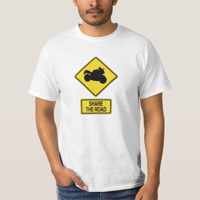 Teilen Sie die Straße T-Shirt (Vorderseite)