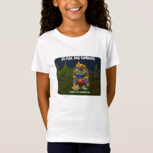 Teilen Sie und erobern Sie - Mädchen T-Shirt