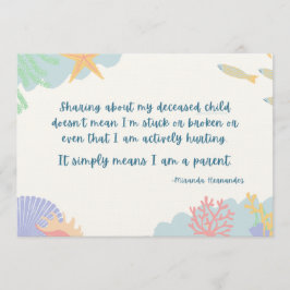 Teilen von meinem verstorbenen Kind b/c Ich bin El Programm