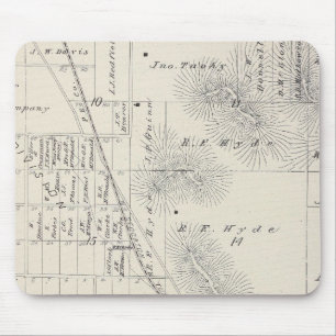Teilgebiete Pioneer Land Co Mousepad