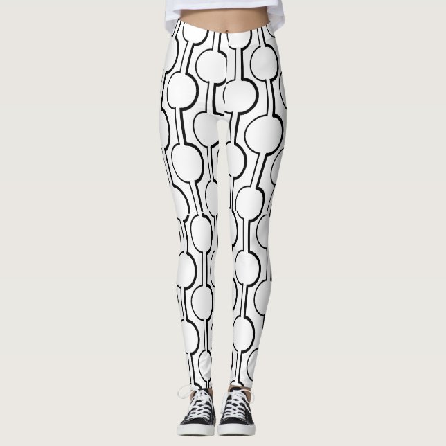 Teilkreise Leggings (Vorderseite)