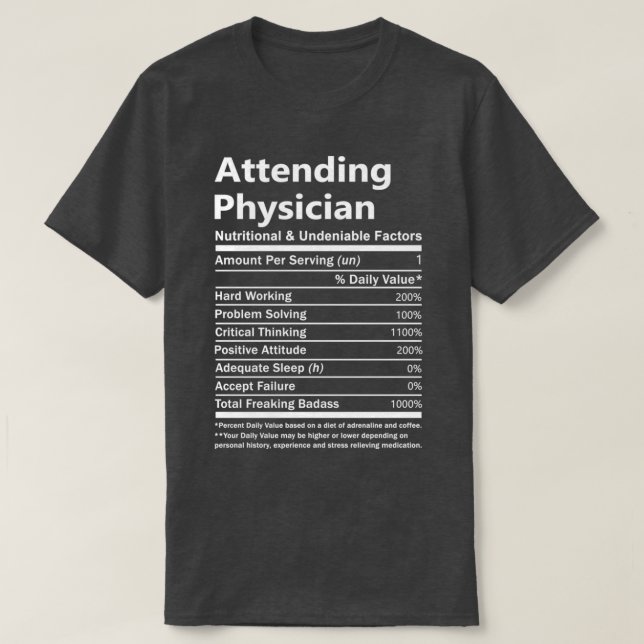 Teilnahme an ärztlichen ernährungsphysiologischen  T-Shirt (Design vorne)