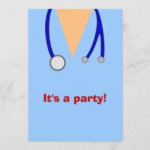 Teilnahme an der Nursing School Graduation Party S Einladung