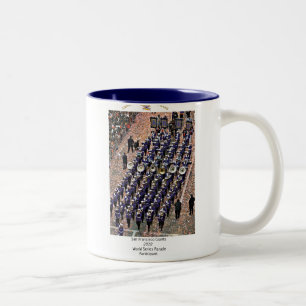 Teilnehmer-Band-Tasse #2 der Zweifarbige Tasse