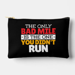 Teilnehmer - Funny Bad Mile Running Zitat Zubehörtasche