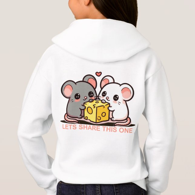 Teilung Hoodie (Rückseite)