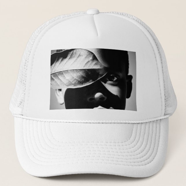 teilweise rot truckerkappe (Vorderseite)