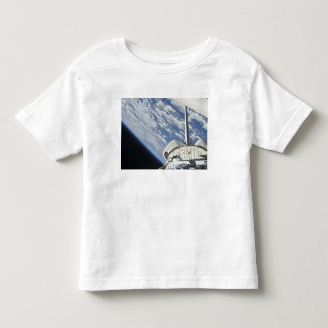 Teilweise Sicht auf Raumschiff-Streben Kleinkind T-shirt (Vorderseite)