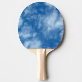 Teilweise wolkig Blaues Himmel Natur Foto 2-seitig Tischtennis Schläger
