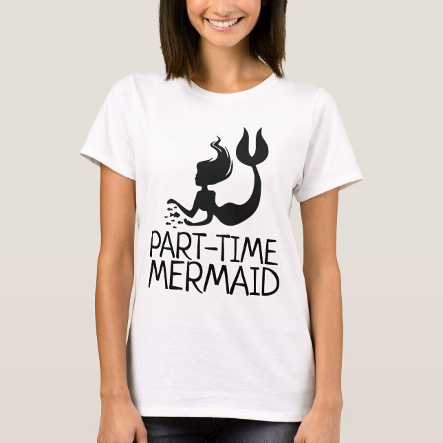 TEILZEIT MERMAID LADIES T - SHIRT (Vorderseite)