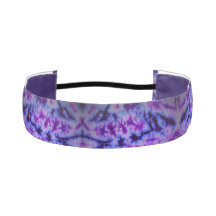 teinture à cravate abstrait dans les tons bleu et