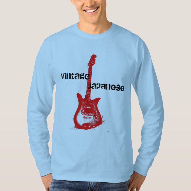 Teisco-Del-Rey, Vintager japanischer T - Shirt (Vorderseite)