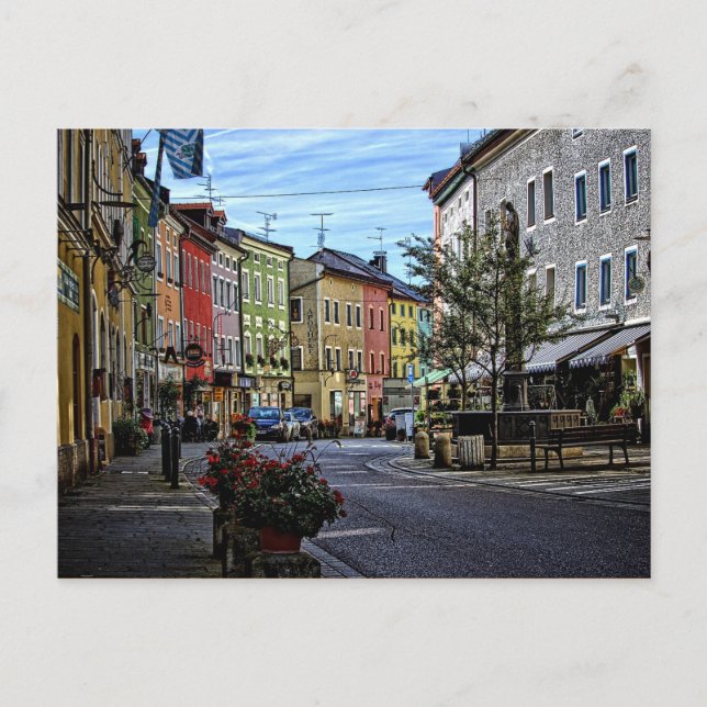 Teisendorf, Deutschland Postkarte (Vorderseite)