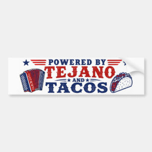 Tejano- und Tacos-Aufkleber Autoaufkleber