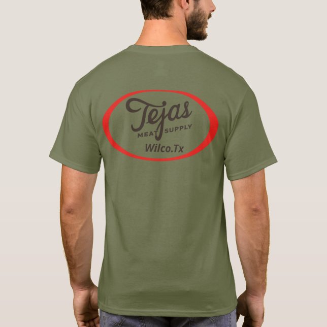 Tejas Fleischversorgung T-Shirt (Rückseite)